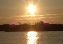 Imagen Atardecer Cuyabeno